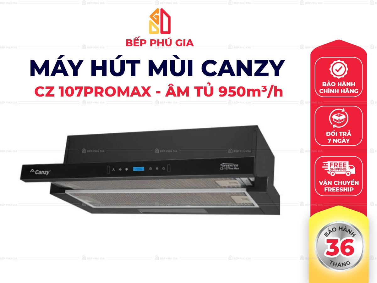 Máy Hút Mùi Canzy CZ-107 PRO MAX