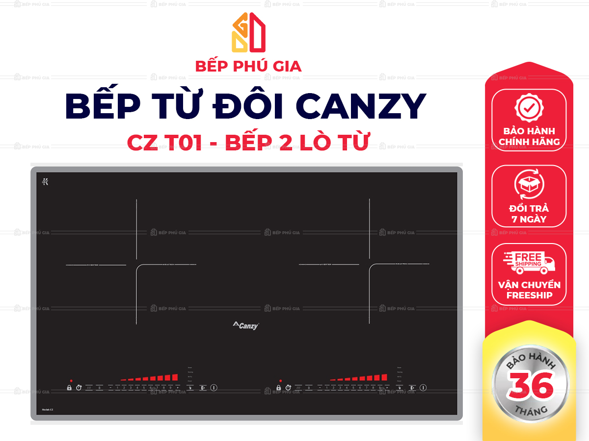 Bếp từ Canzy CZ-T01 Bếp từ Canzy CZ-T01