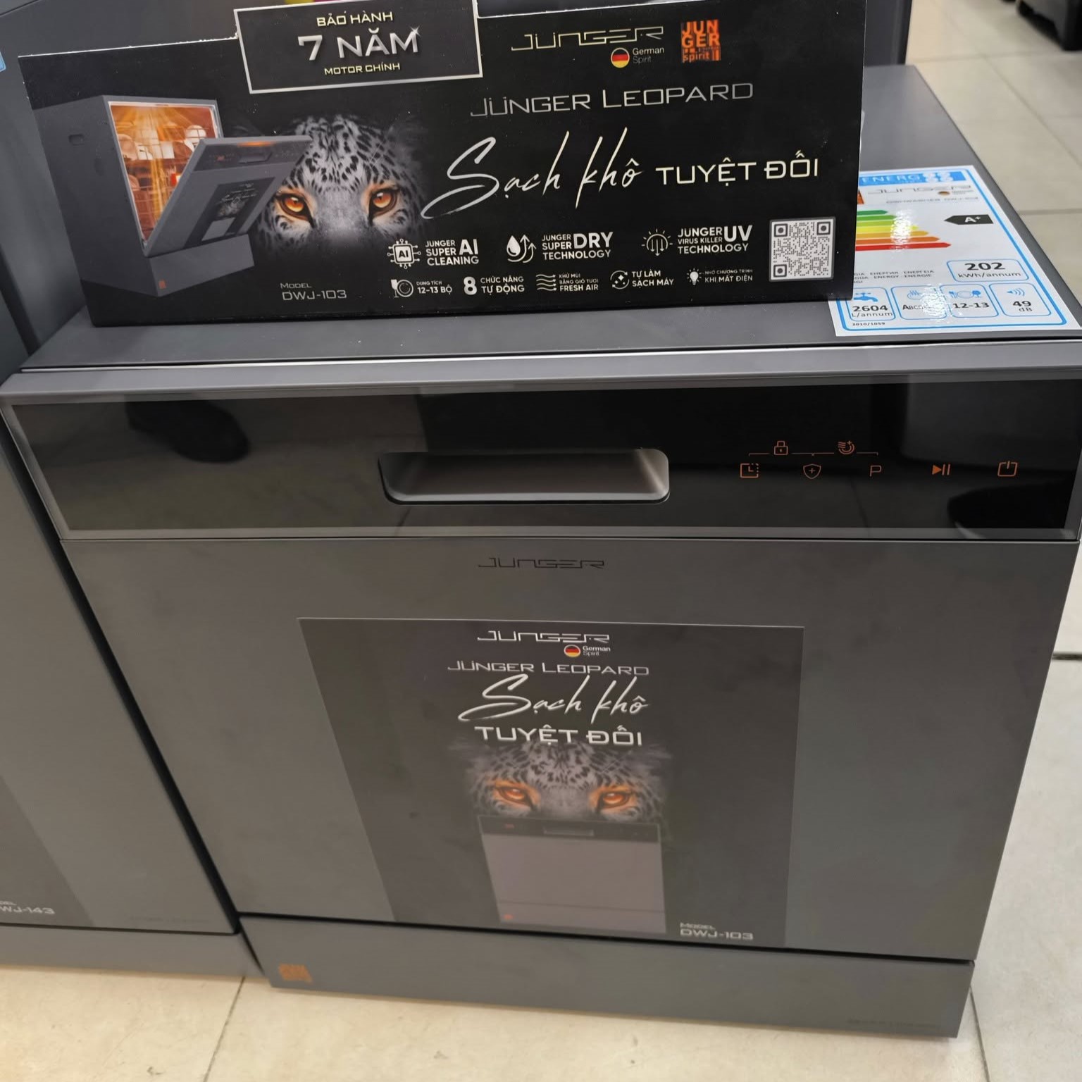 Máy Rửa Bát Junger Leopard DWJ-103