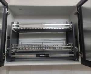 Kệ chén nâng hạ nan dẹt GrandX
