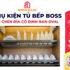Kệ Chén Đĩa Cố Định Boss Nan Oval