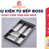 Khay Chia Thìa Đĩa Inox Boss