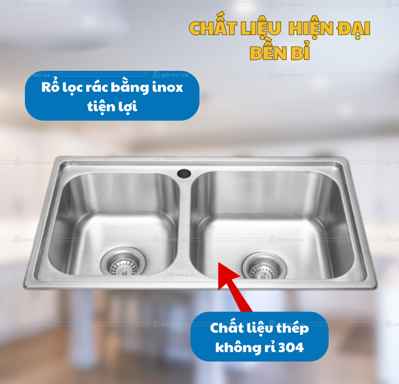 Chậu Rửa Chén Malloca MS 2076E