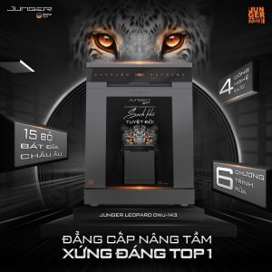 Máy Rửa Chén Junger Leopard DWJ-143