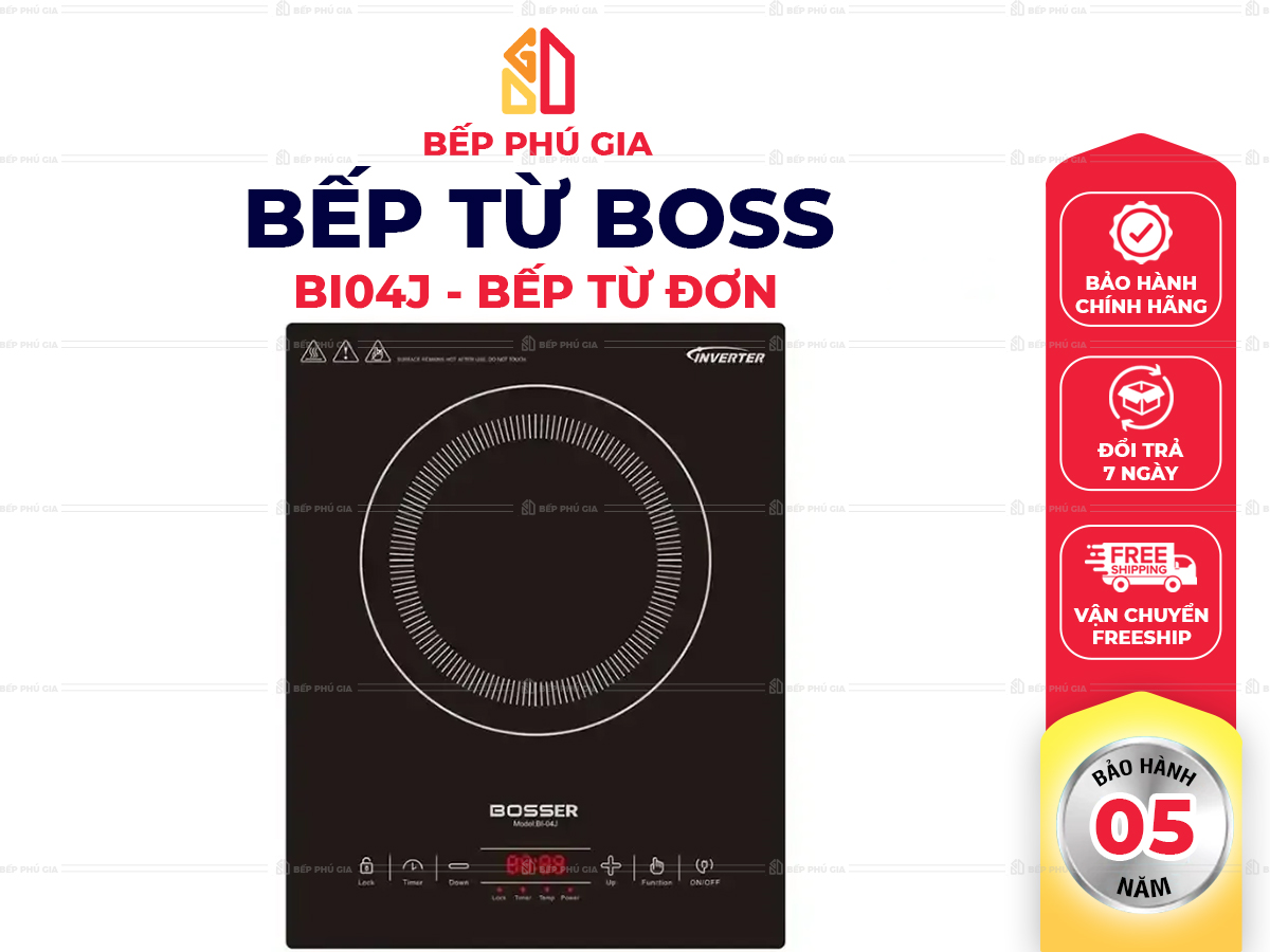 Bếp Từ BOSS BI-04J Bếp Từ BOSS BI-04J