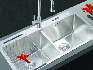 Chậu 2 Hố Cân Dương Inox 304