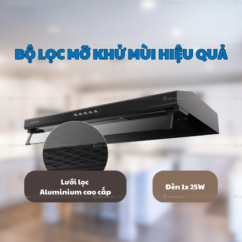 Máy Hút Mùi Malloca H107B