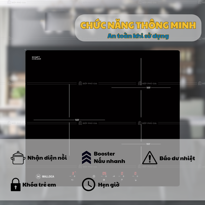 Bếp Từ Malloca MI 593BN