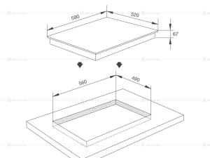 Bếp Từ Malloca MR 593