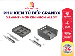 Giá gia vị 3 tầng độc lập Titanium GrandX XS.40MT