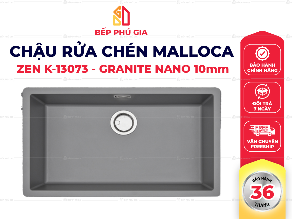 Chậu Rửa Chén Malloca ZEN K-13073 Chậu Rửa Chén Malloca ZEN K-13073