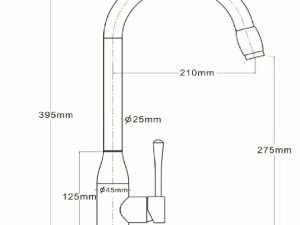 Vòi Cố Định Xoay 360 Độ BV204