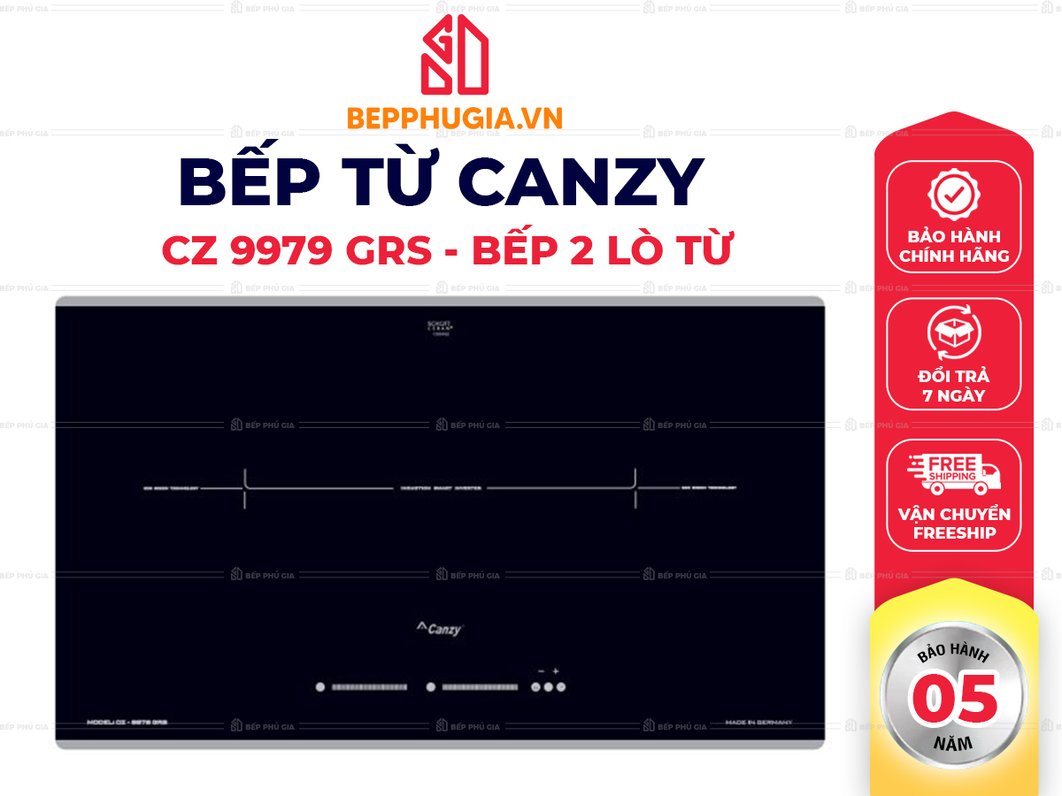 Bếp Từ Canzy CZ 9979 GRS Bếp Từ Canzy CZ 9979 GRS
