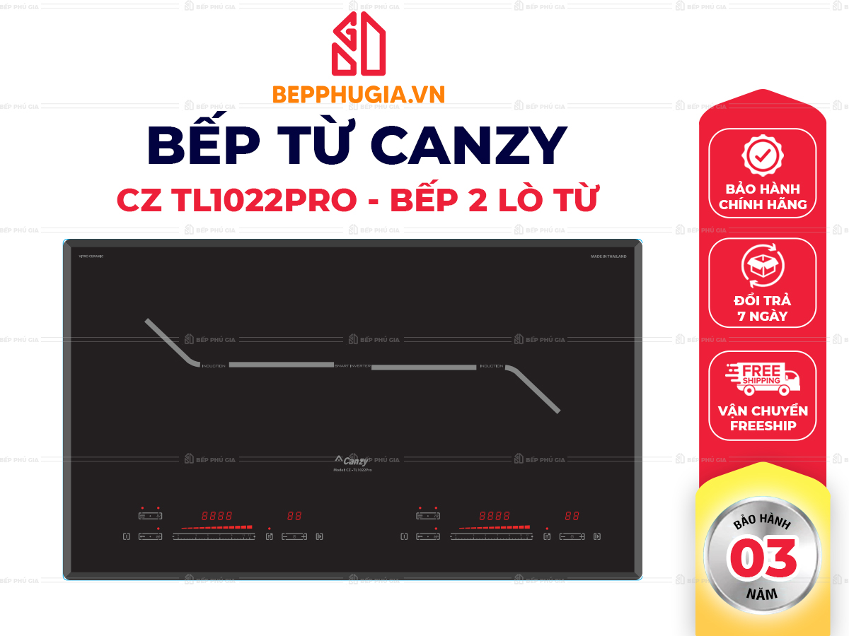Bếp Từ Canzy CZ-TL1022PRO Bếp Từ Canzy CZ-TL1022PRO