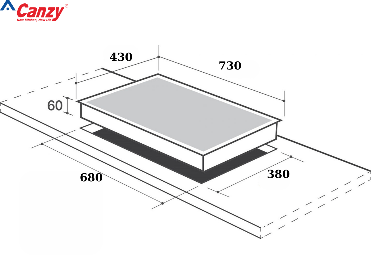 Bếp Từ Đôi Canzy CZ-ML86A