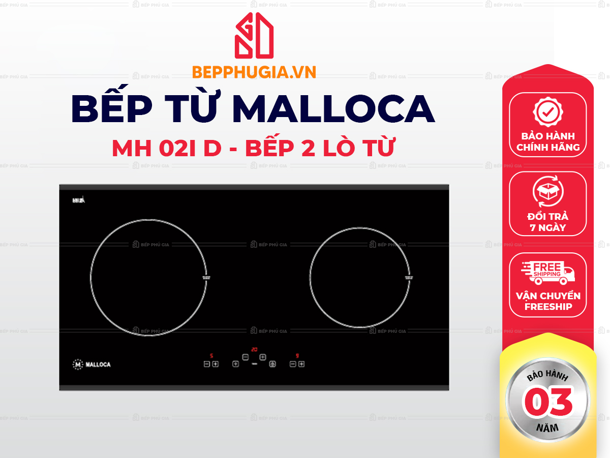 Bếp Từ Malloca MH 02I D Bếp Từ Malloca MH 02I D