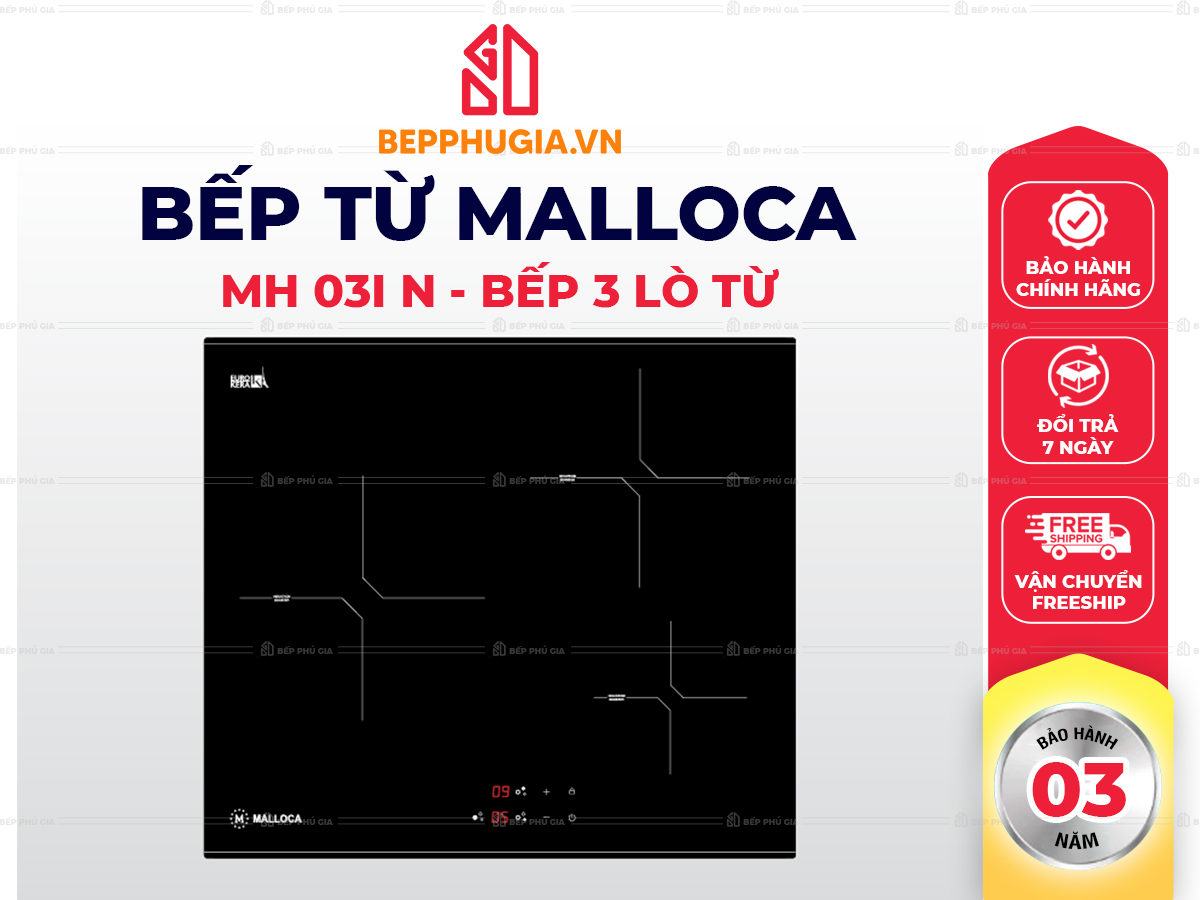 Bếp Từ Malloca MH 03I N Bếp Từ Malloca MH 03I N