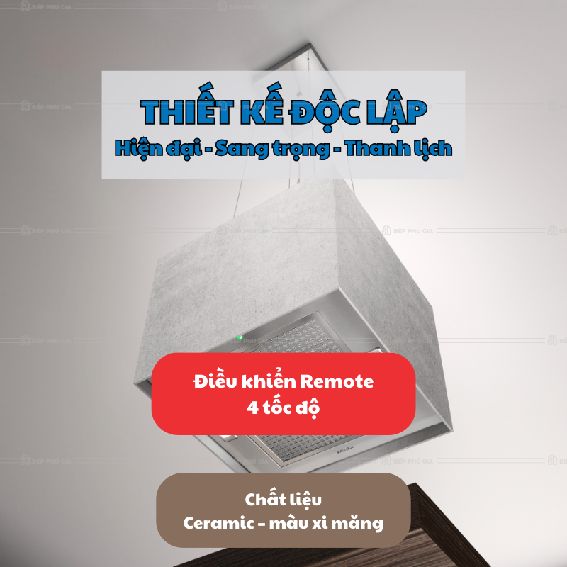 Máy Hút Mùi Malloca Concrete K400