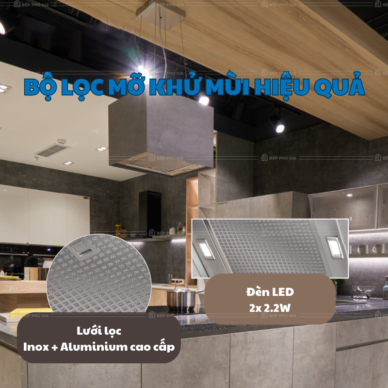 Máy Hút Mùi Malloca Concrete K400