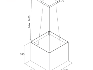 Máy Hút Mùi Malloca Concrete K400BR