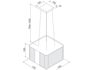 Máy Hút Mùi Malloca Cube F181