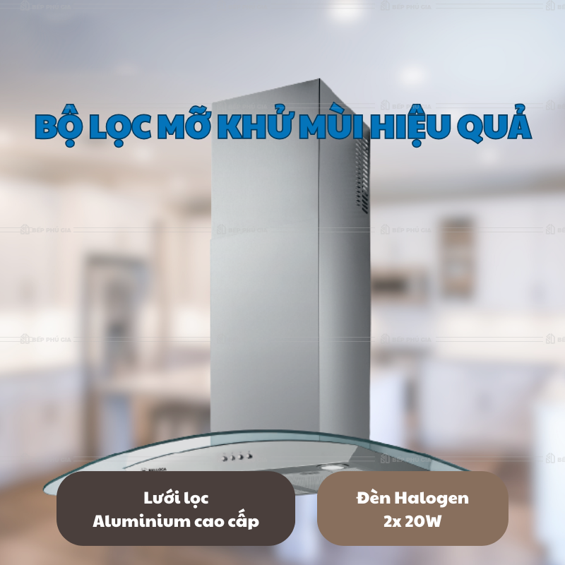 Máy Hút Mùi Malloca Delta K890V