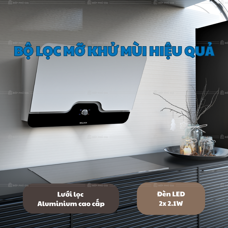 Máy Hút Mùi Malloca Drive F152W