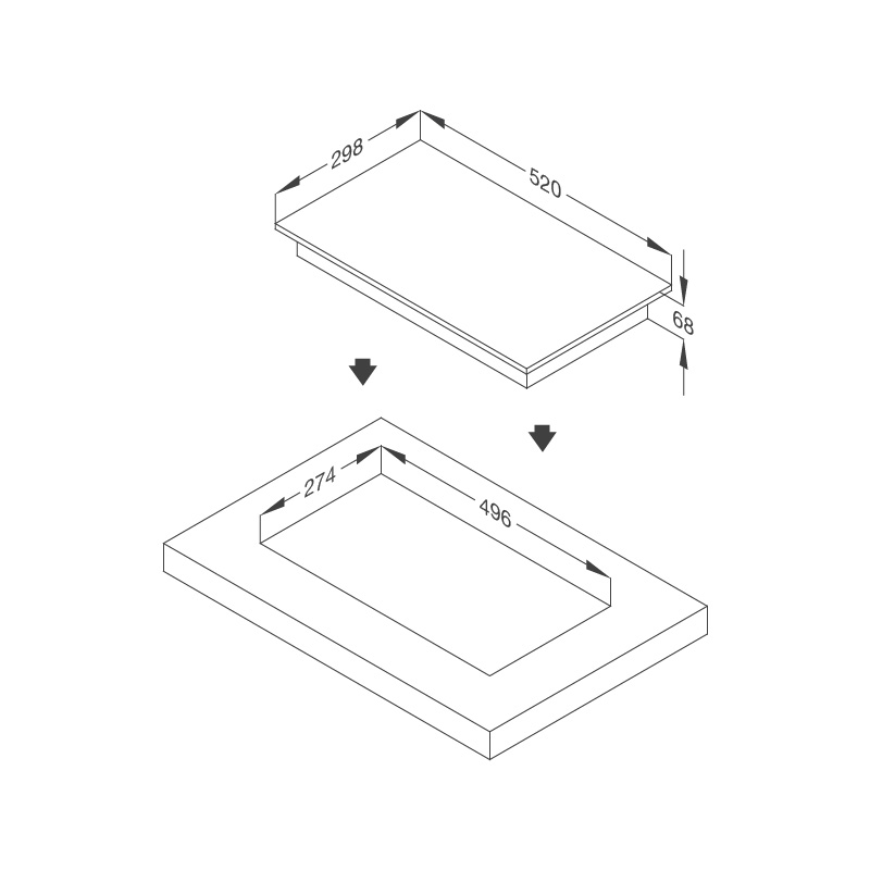 Bếp Từ Domino Malloca MDI 302