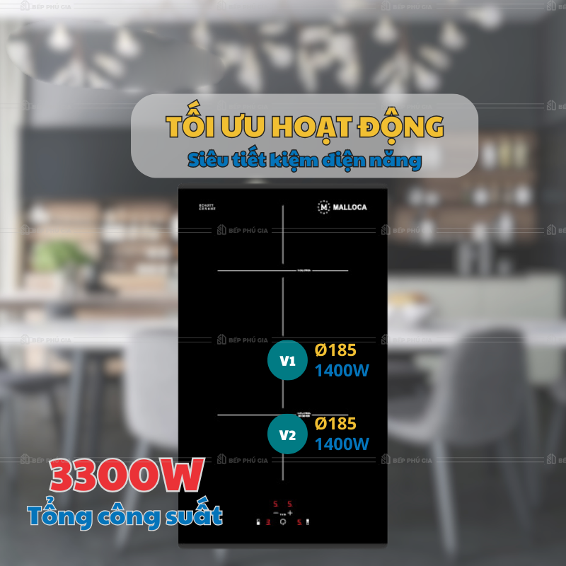 Bếp Từ Domino Malloca MDI 302