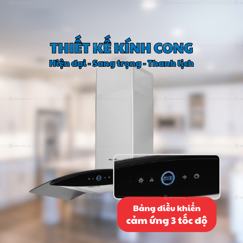 Máy Hút Mùi Malloca MC 9018HS