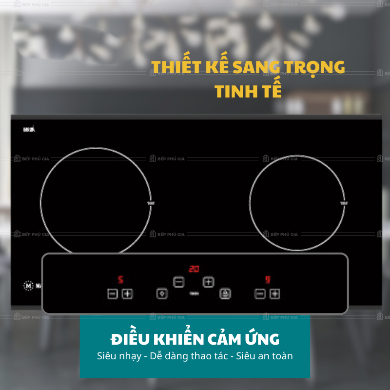 Bếp Từ Đôi Malloca MH 02I D
