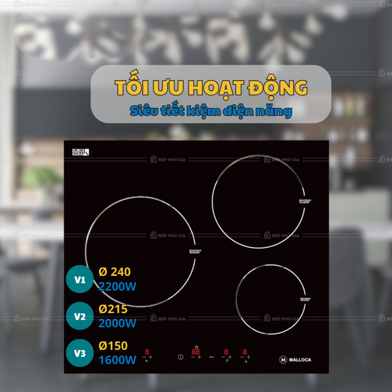 Bếp Từ Ba Malloca MH 03I