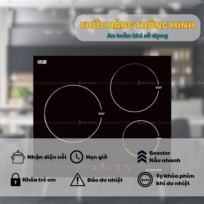 Bếp Từ Ba Malloca MH 03I
