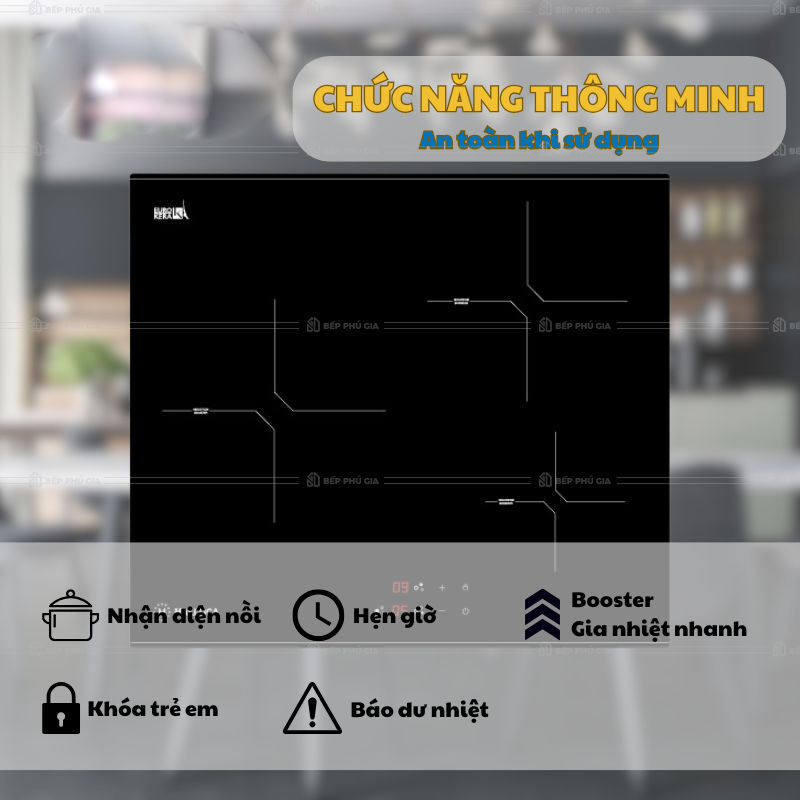 Bếp Từ Ba Malloca MH 03I N