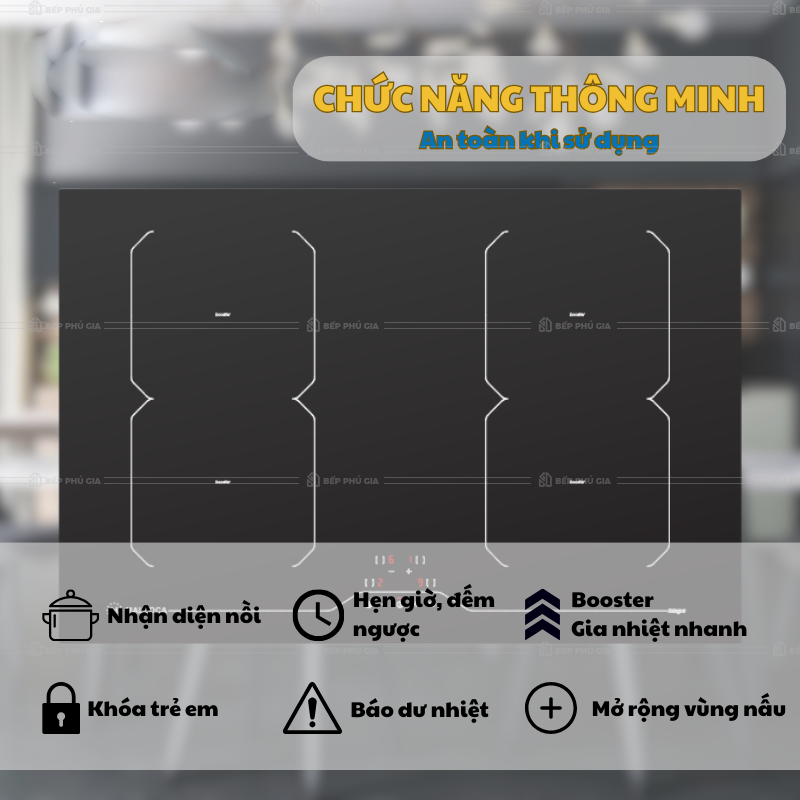 Bếp Từ Bốn Malloca MI 784 ITG