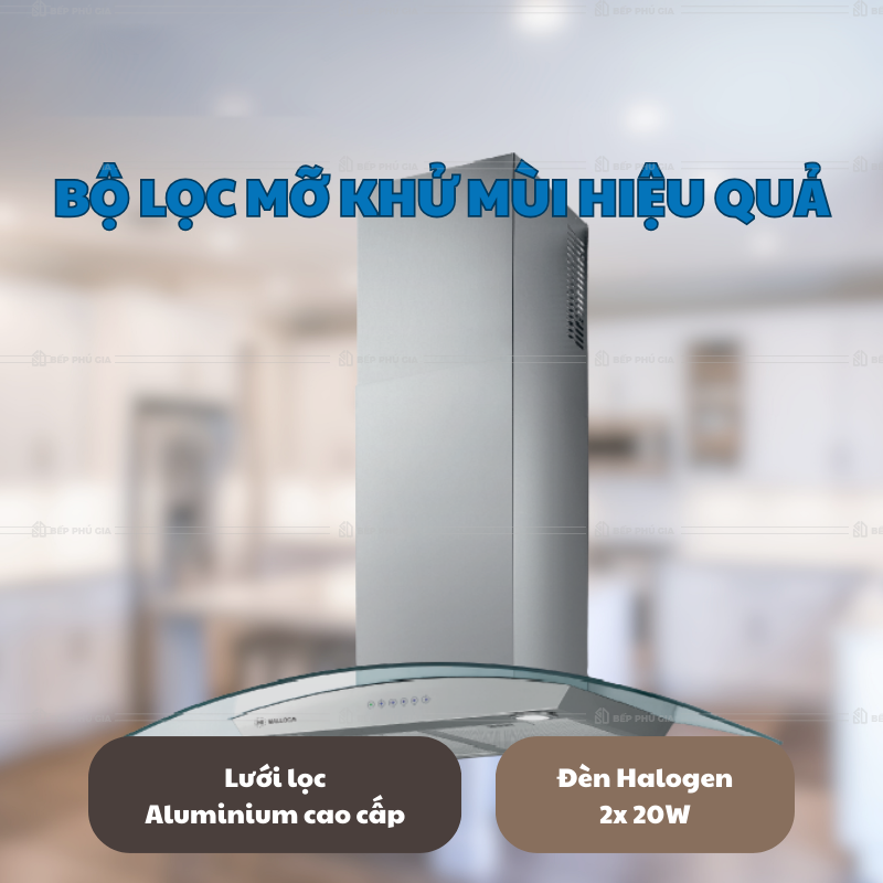 Máy Hút Mùi Malloca Sigma K820T