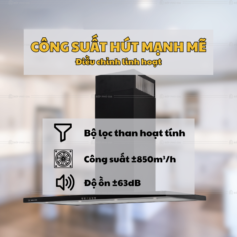 Máy Hút Mùi Malloca Slim K1522