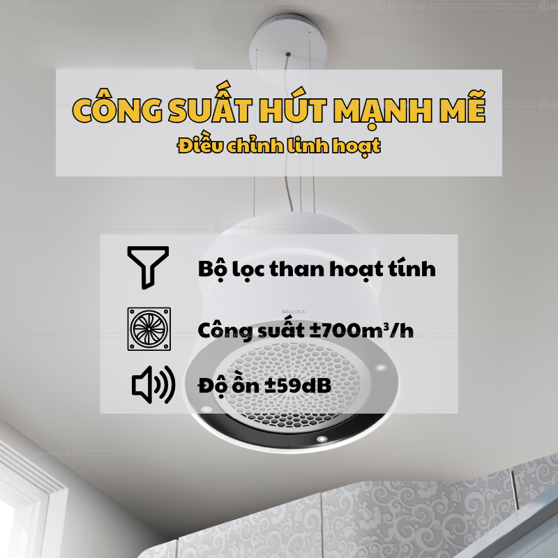 Máy Hút Mùi Malloca Sophie K500W