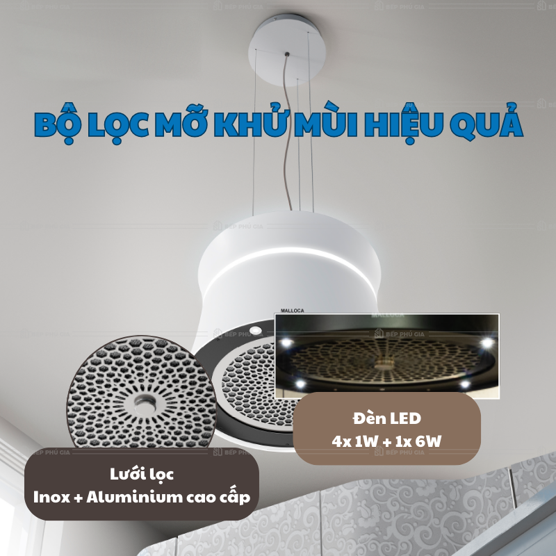 Máy Hút Mùi Malloca Sophie K500W