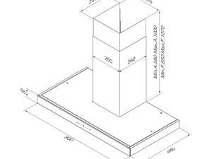 Máy Hút Mùi Malloca Skylight F213