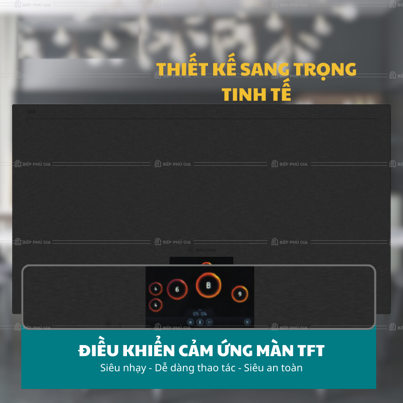 Bếp Từ Đa Điểm Malloca Skylux MH 92 TFT