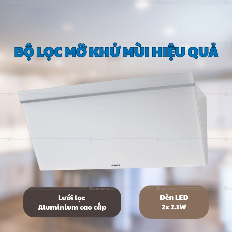 Máy Hút Mùi Malloca Vita V3