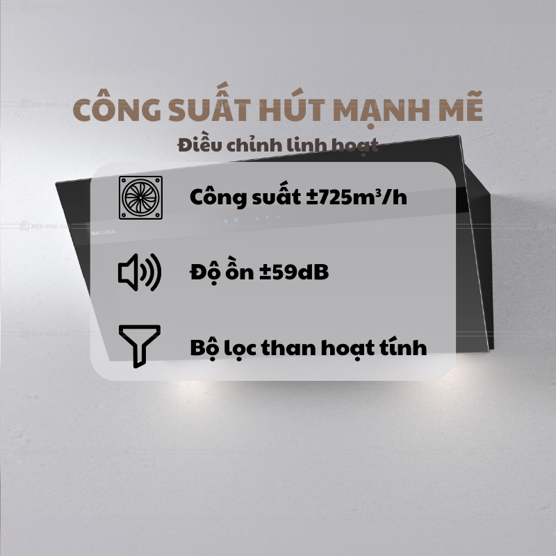 Máy Hút Mùi Malloca Vita V4