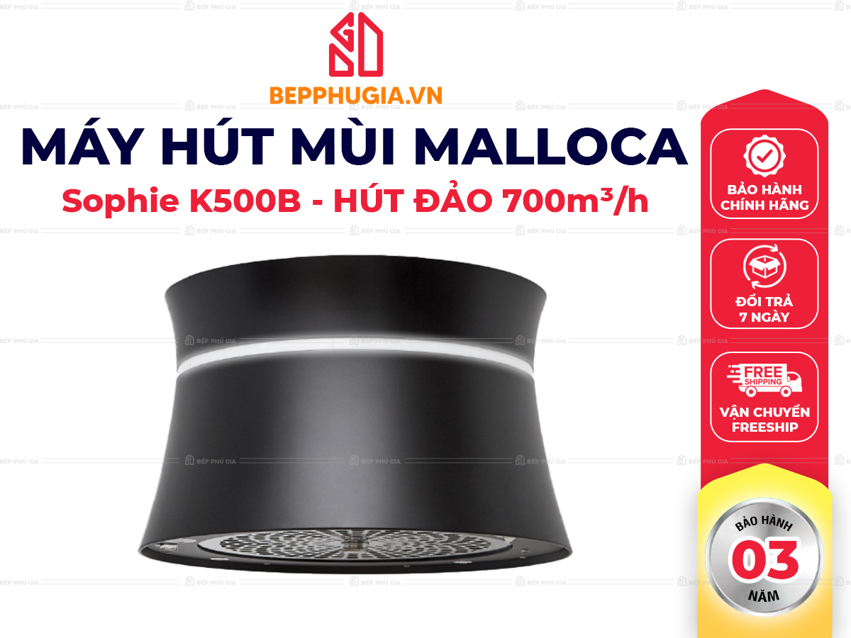 Máy Hút Mùi Malloca Sophie K500B Máy Hút Mùi Malloca Sophie K500B