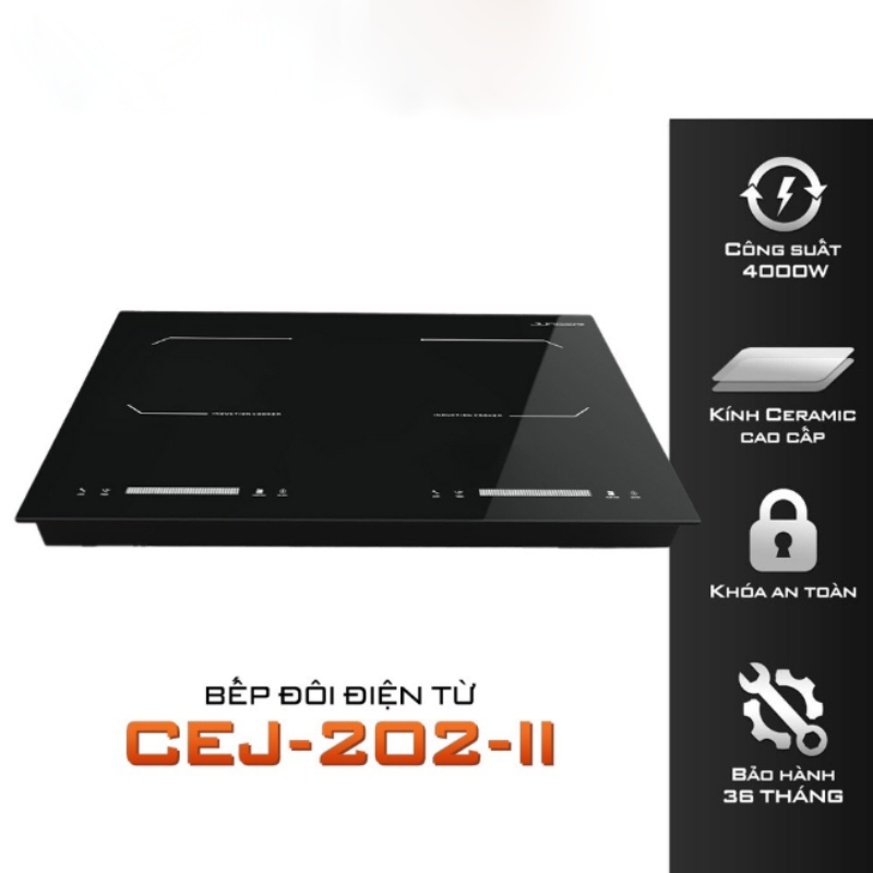 Bếp Từ Đôi Junger CEJ-202-II