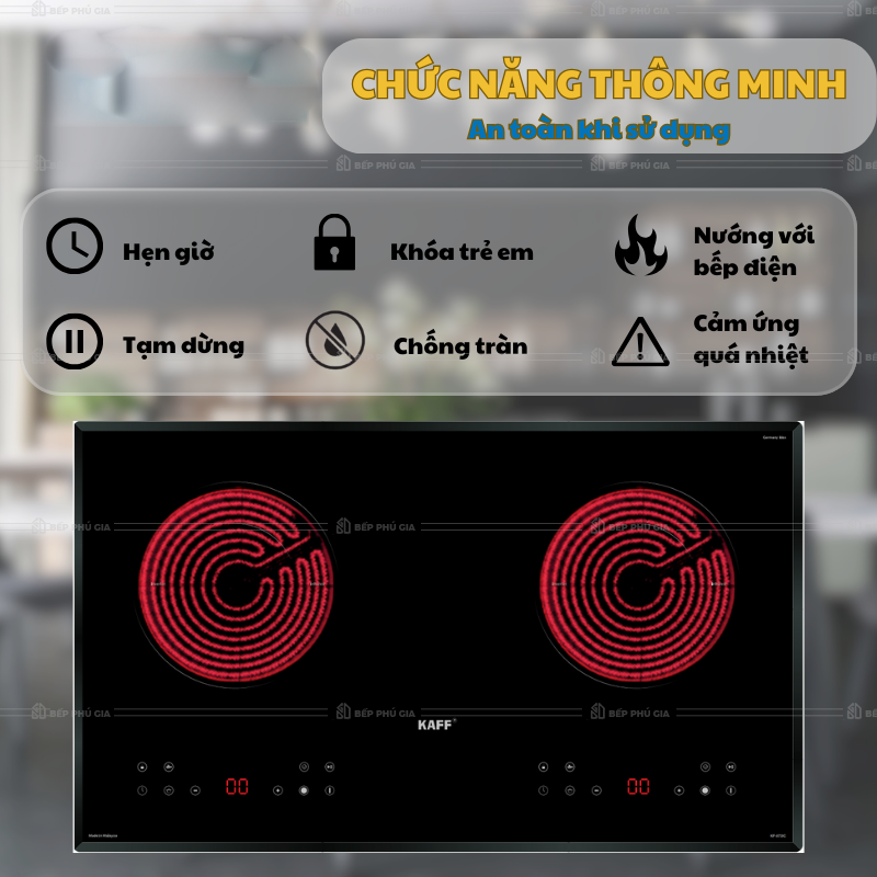 Bếp Điện Kaff KF 073CC