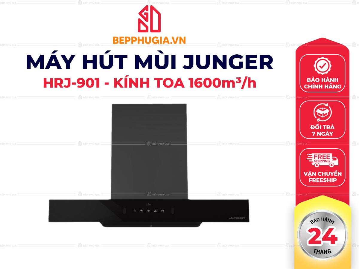 Máy Hút Mùi Junger HRJ-901 Máy Hút Mùi Junger HRJ-901