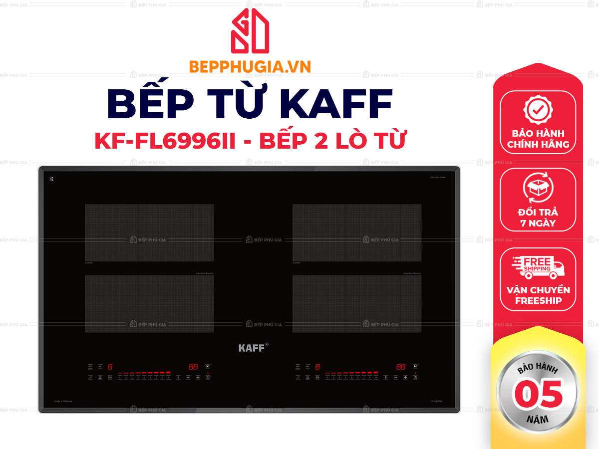 Bếp Từ Đôi Kaff KF-FL6996II Bếp Từ Đôi Kaff KF-FL6996II