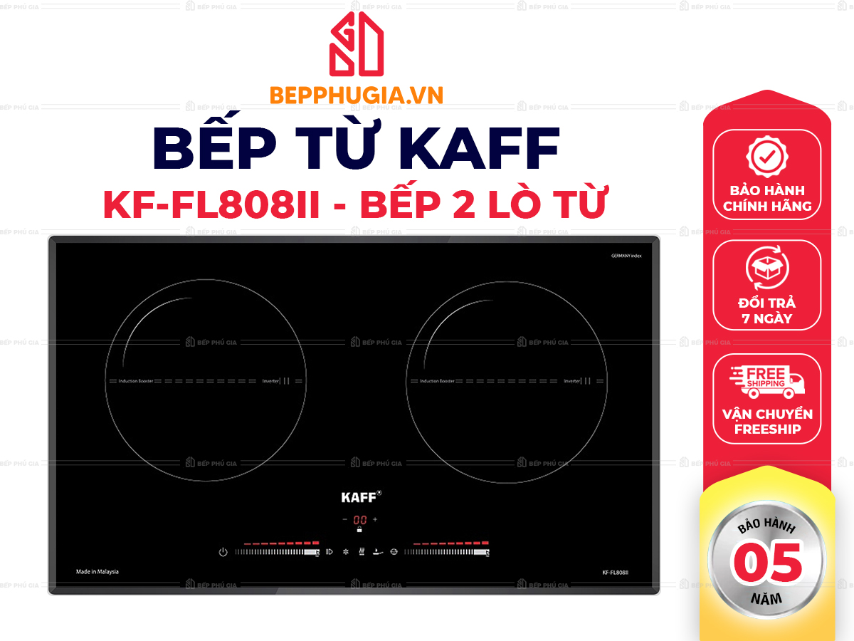 Bếp Từ Đôi Kaff KF-FL808II Bếp Từ Đôi Kaff KF-FL808II