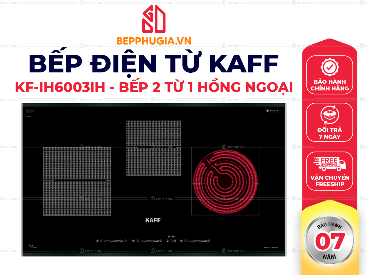 Bếp Điện Từ Kaff KF-IH6003IH Bếp Điện Từ Kaff KF-IH6003IH